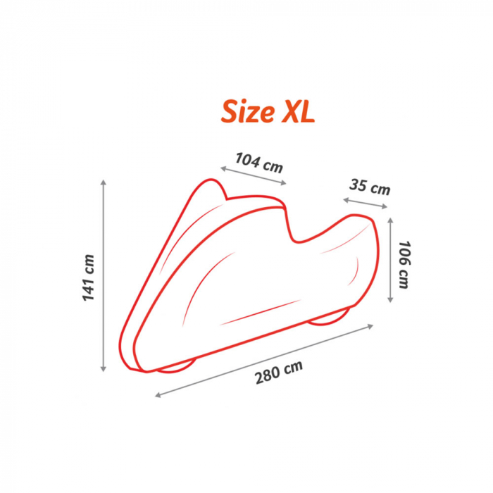Husa Exterior Moto Marimea XL  (280 X 141) [4]