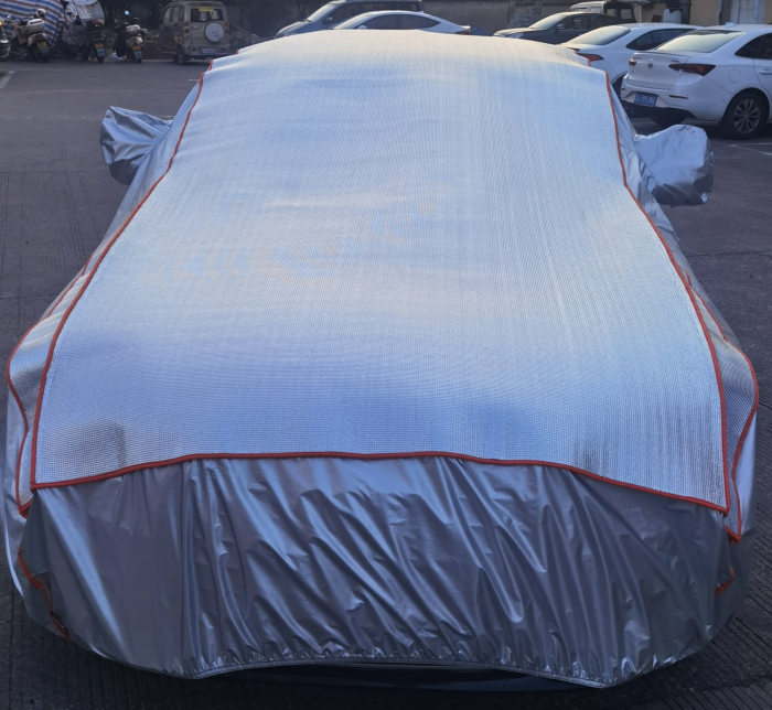 Husa Antigrindina pentru Autoturism XXL 533x178x120 cm - Protectie 5 mm Impotriva Grindinei, Ploii, Zapezii si Razelor UV [10]