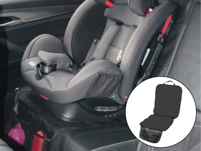 Husa pentru scaun de transport Pentru copii cu organizator - Negru [3]