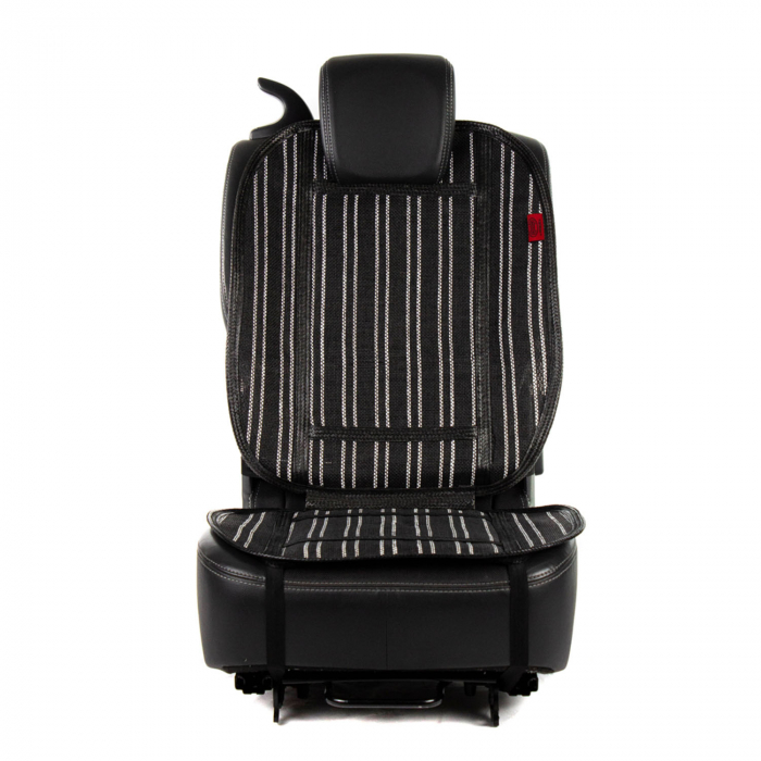 Husa Protectie Scaun Cool Confort Pro Negru / Alb [3]