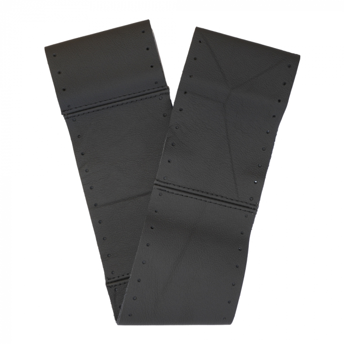Husa Volan Cu Snur Piele Naturala Negru 36-39 Cm [5]