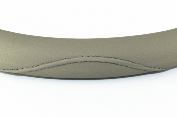 Husa volan FX62 din imitatie de piele marimea : M culoare: gri [2]