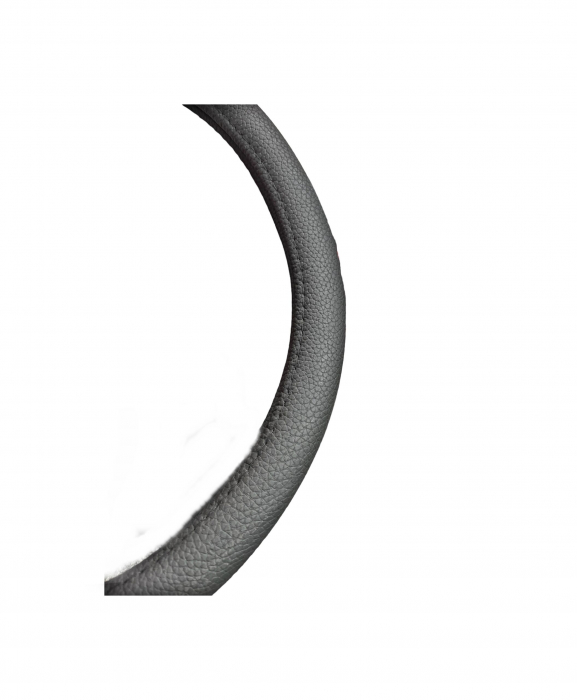 Husa volan imitatie piele , marime M, culoare Negru Cod: WK-1003 [2]