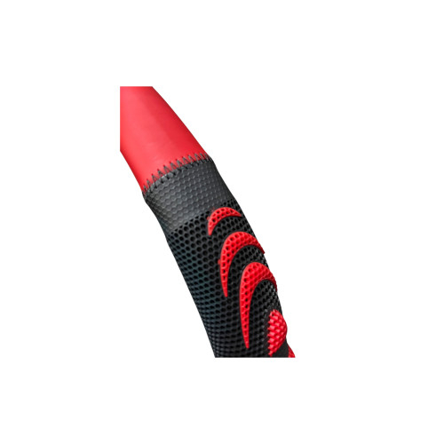 Husa volan imitatie piele si silicon rosu marime M 38cm [3]