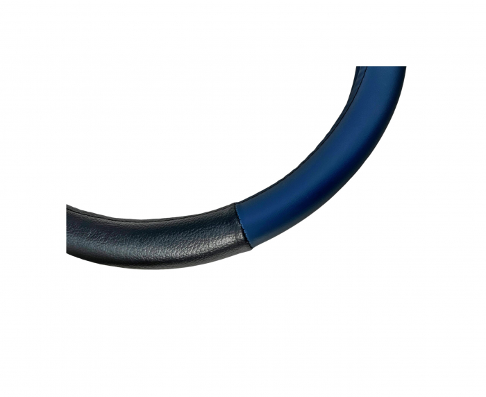 Husa volan marime M 38cm diverse culori Cod:T888 - Negru+Negru [6]