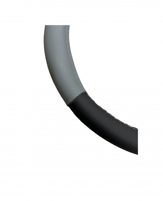 Husa volan marime M 38cm diverse culori Cod:T888 - Negru+Negru [8]