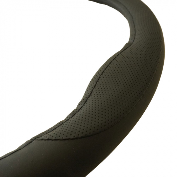 HUSA VOLAN PIELE ECOLOGICA NEGRU 37- 39 CM UMBRELLA [2]
