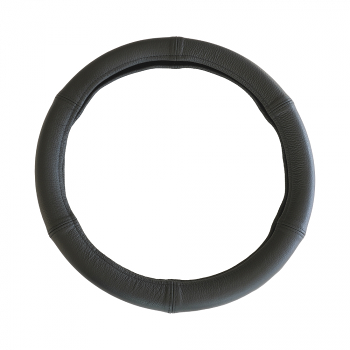 Husa Volan Piele Naturala Negru 37-39 Cm [6]