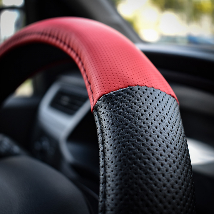 Husa Volan  Rosu Si Negru 37-39 Cm [4]