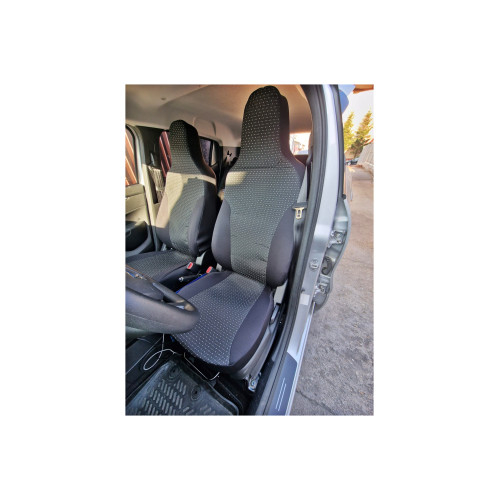 Set Huse auto material textil compatibile Dacia Spring 2021-2024 [1]