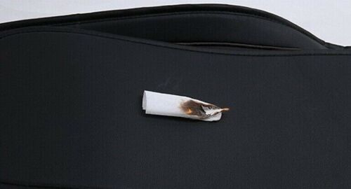 Huse Scaun Auto piele ecologica, negru albastru, 5 buc [19]