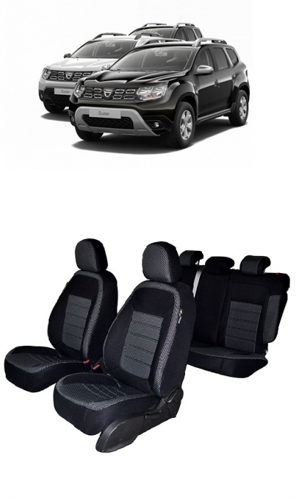 Huse scaune dedicate Dacia Duster (2010-2017) Bancheta fractionata [1]