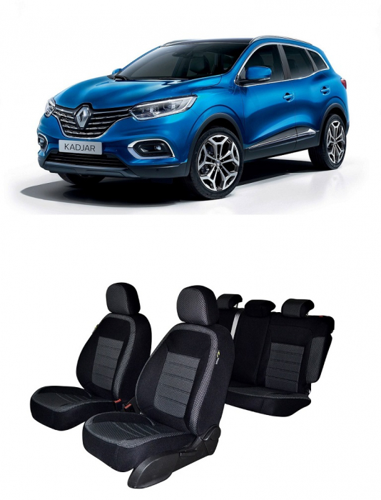 Set Huse scaune dedicate Renault Kadjar (2015-2021) [1]