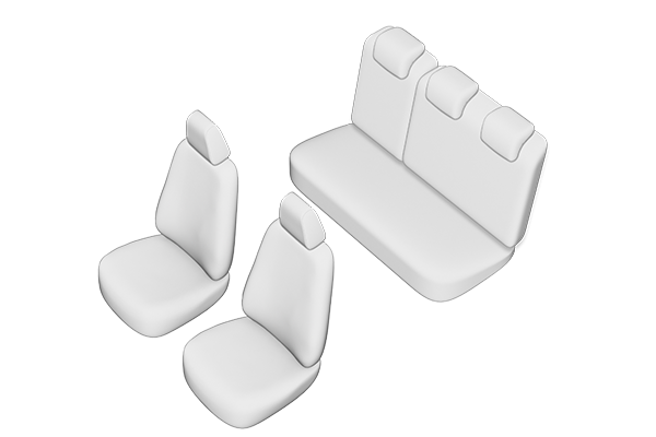 Set Huse scaune dedicate Ford Fiesta (2009-2017) [3]