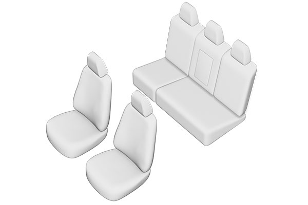 Set Huse scaune dedicate Nissan X-Trail (2014-2019) [2]