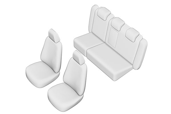 Huse scaun Peugeot 3008 (2009-2016) [17]