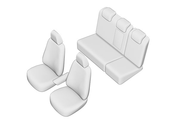 Set Huse scaune dedicate Renault Fluance (2009-2016) [2]