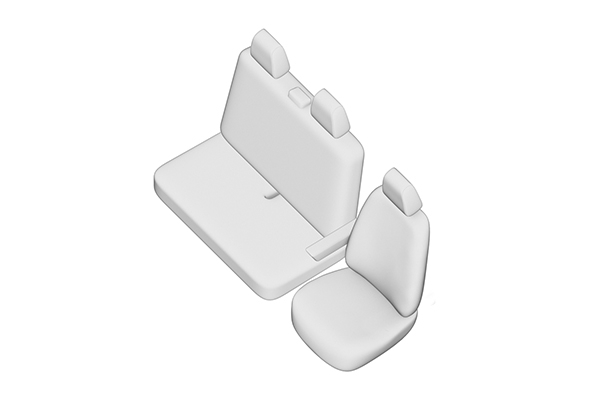 Huse scaun Renault Master (2+1), (2020- ) [16]
