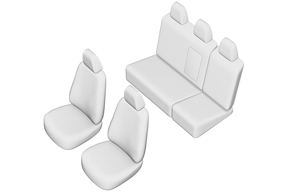 Set Huse scaune dedicate Seat Cordoba (2003-2009) [17]