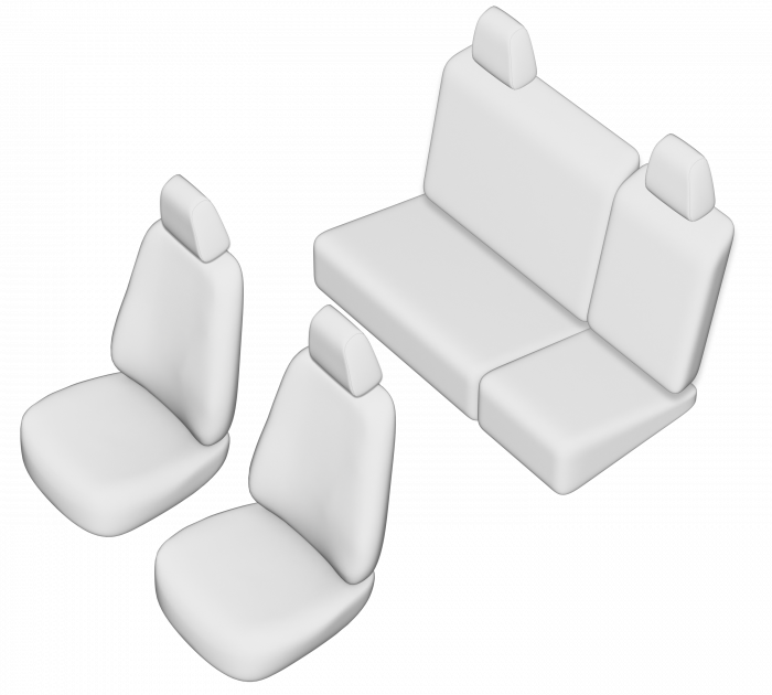 Set Huse scaune dedicate Skoda Fabia (2008-2014) [17]