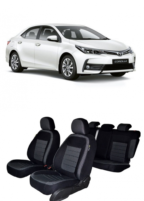Set Huse scaune dedicate Toyota Corolla (2013-2019) +huse cotiere [1]