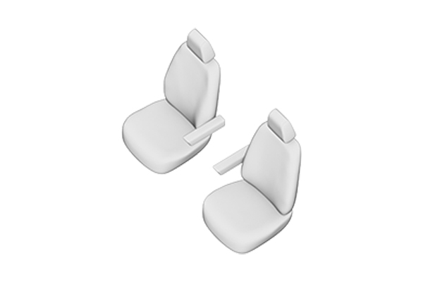 Huse scaun Volkswagen Caddy (1+1), (2020-2022) Originale [1]