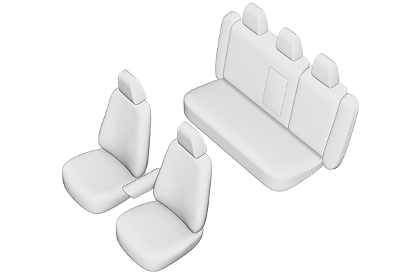 Set Huse scaune dedicate Volkswagen Golf 5 (2004-2009)+2 huse pentru cotiere [3]