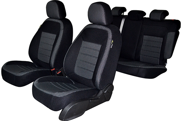 Set Huse scaune dedicate Volkswagen Golf 5 (2004-2009)+2 huse pentru cotiere [2]