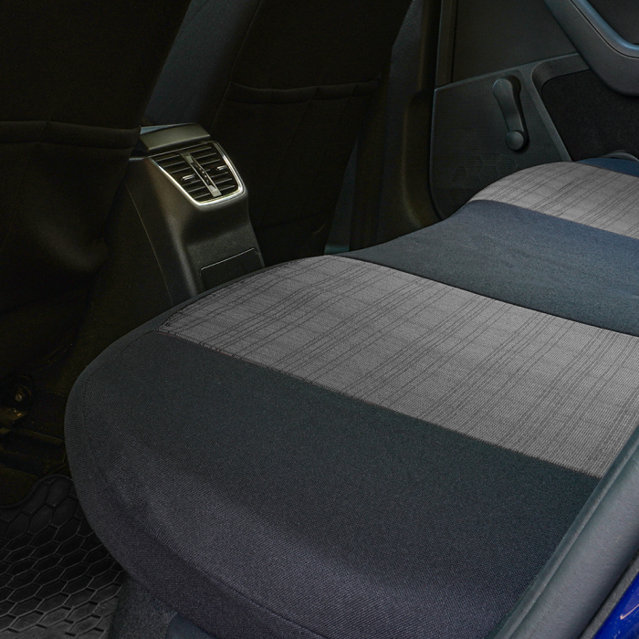 Set  Huse scaune auto VW PASSAT B6 (2005-2010)  Luxury  Piele ecologica + Textil [5]