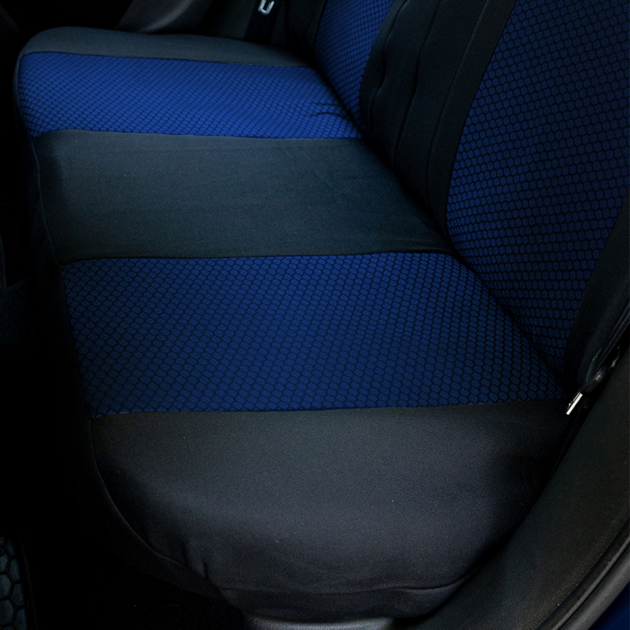 Huse scaune auto DACIA LOGAN (2012-2020)Elegance Albastru [5]