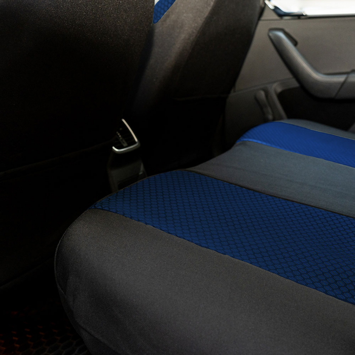 Huse scaune auto DACIA LOGAN (2012-2020)Elegance Albastru [6]