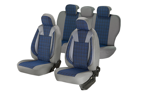 Huse scaune auto dedicate Seat Leon 2013 - 2019 Premium cu insertii piele [2]