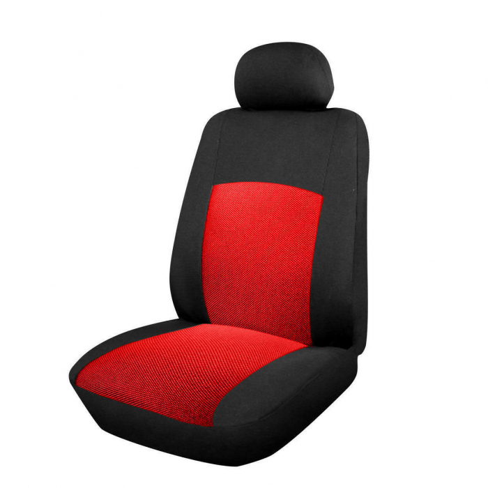 Huse Scaune Dedicate Dacia Logan I 2004-2012, Rosu [4]