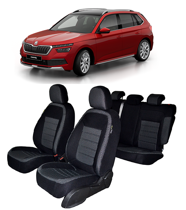 Set Huse scaune dedicate Skoda Kamioq (2020-2023 ) [1]