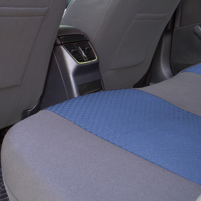 Huse scaune material textl cu insertii de piele dedicate NISSAN X-TRAIL T32 2014 - 2019 [7]
