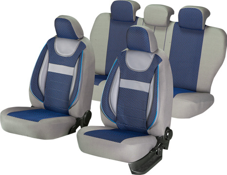 Huse scaune Piele Si Textil VW Tiguan 2016 - 2019 dedicate [3]