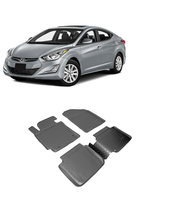 Set covorase cauciuc tip tavita Hyndai Elantra V 2011-2016 [1]