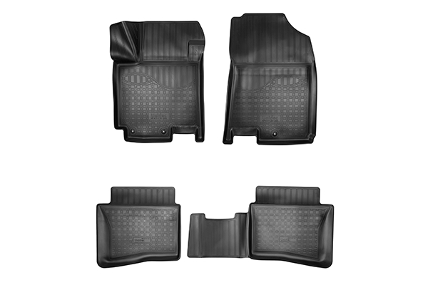 Set covorase cauciuc tip tavita Hyundai  I20 II (GB) 3D (2008-2016) [2]