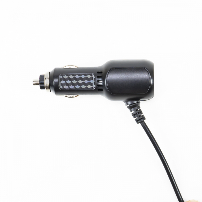 Incarcator auto PNI cu mufa micro USB 12V/24V - 5V 1.5A pentru DVR auto, lungime cablu 3.5m [2]