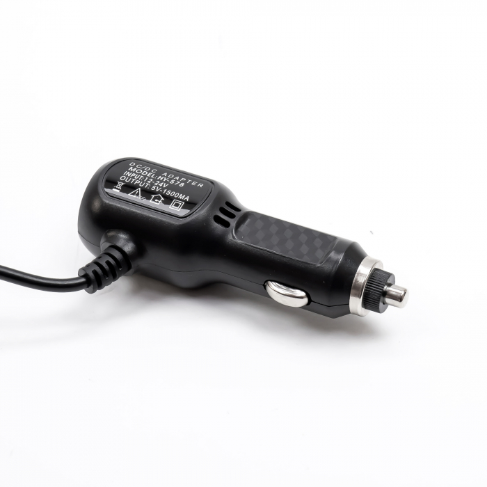Incarcator auto PNI cu mufa mini USB 12V/24V - 5V 1.5A, pentru DVR auto, lungime cablu 3.5m [4]