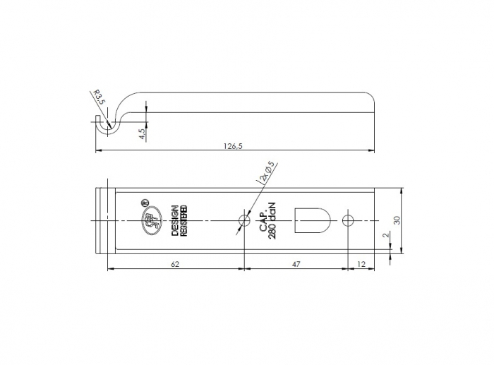Inchizator oblon Cod:ZB-06 [2]