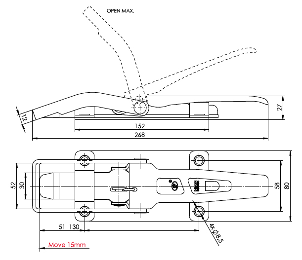Inchizator oblon ZB-09A [2]