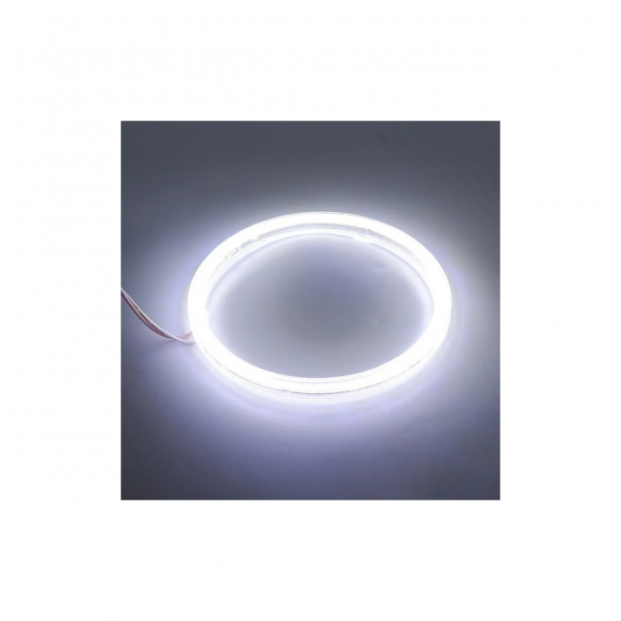 Inele angel eyes LED COB 12V waterproof -culoare Alb Diametru: 110mm [4]