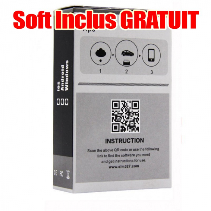 Interfata auto Super Mini OBD2 Bluetooth Cu Cip ELM V2.1 Torque + Soft Inclus GRATUIT [3]