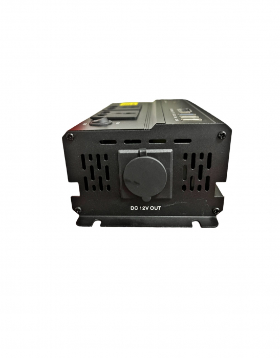 Invertor 1000W 24V-220V PREMIUM  (Dimensiune: 230x105x65mm) [2]