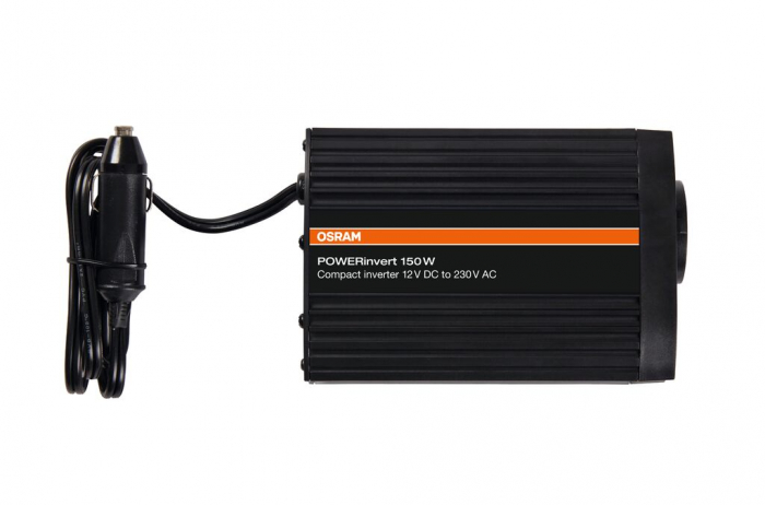 Invertor De Tensiune 12V 150W Cu Iesire Usb Osram [4]
