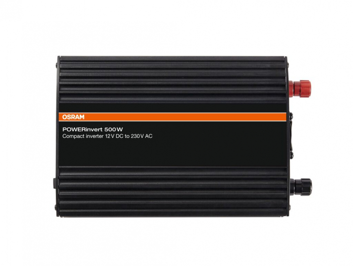 INVERTOR DE TENSIUNE 12V 500W CU IESIRE USB OSRAM [2]