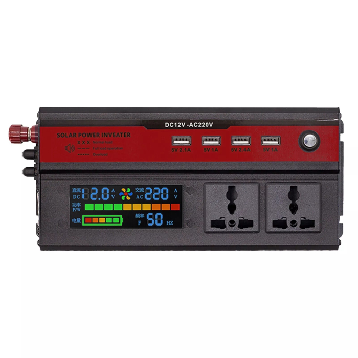 Invertor de tensiune de la 12V la 220V 5000W cu afișaj digital [8]