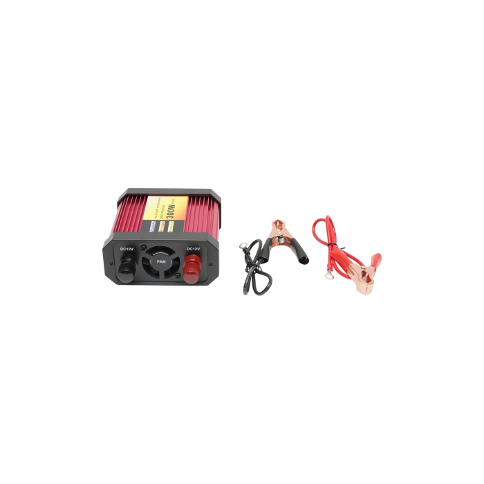 Invertor tensiune 12V-220V 300W cu USB Breckner Germany [2]