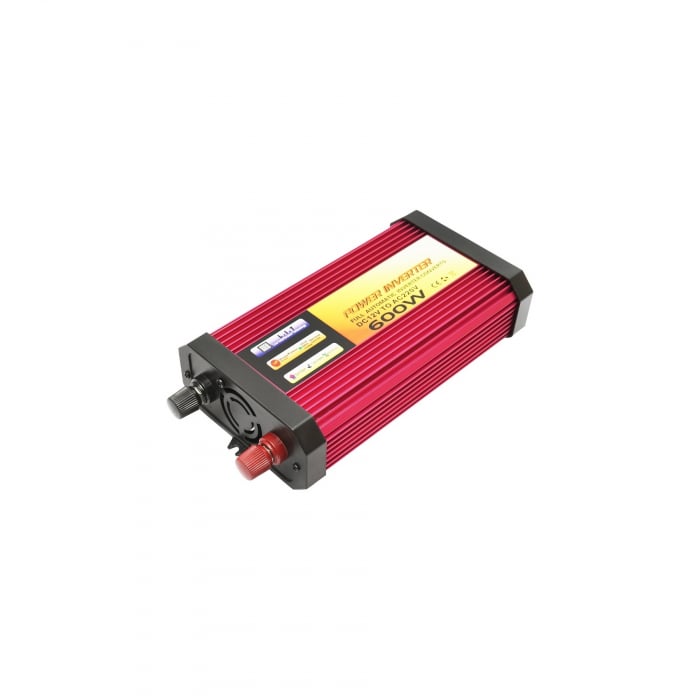 Invertor tensiune 12V-220V 600W cu USB Breckner Germany [1]